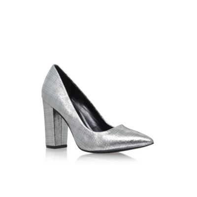 Carvela Grey 'Arthur' high heel court shoes
